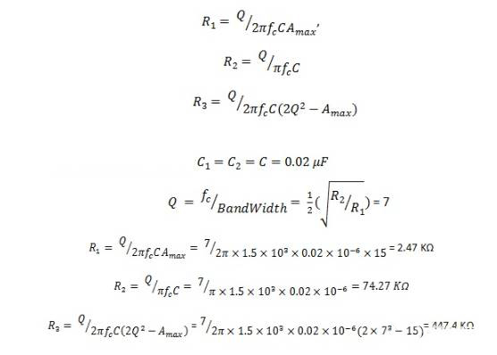 有源帶通濾波器的常見類型及應(yīng)用電路